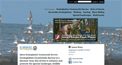Desktop Screenshot of denbighshirecountryside.org.uk